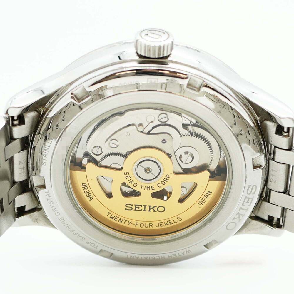 Seiko Presage 4R39-00W0 SARY153 White Dial Men's Watch - Picture 6 of 12